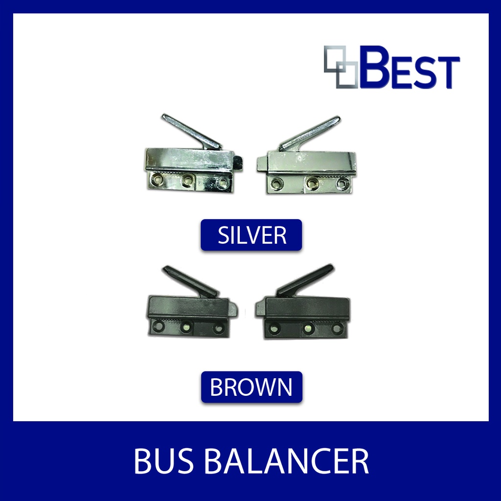 Window Bus Balancer Silver Brown Left and Right for Slide Up Window (1 ...