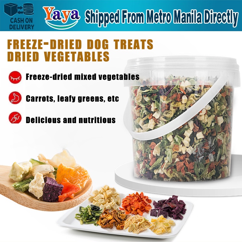 【Fast Delivery】Pet Snacks Dog Food Cat Food Fruit And Vegetable Freeze