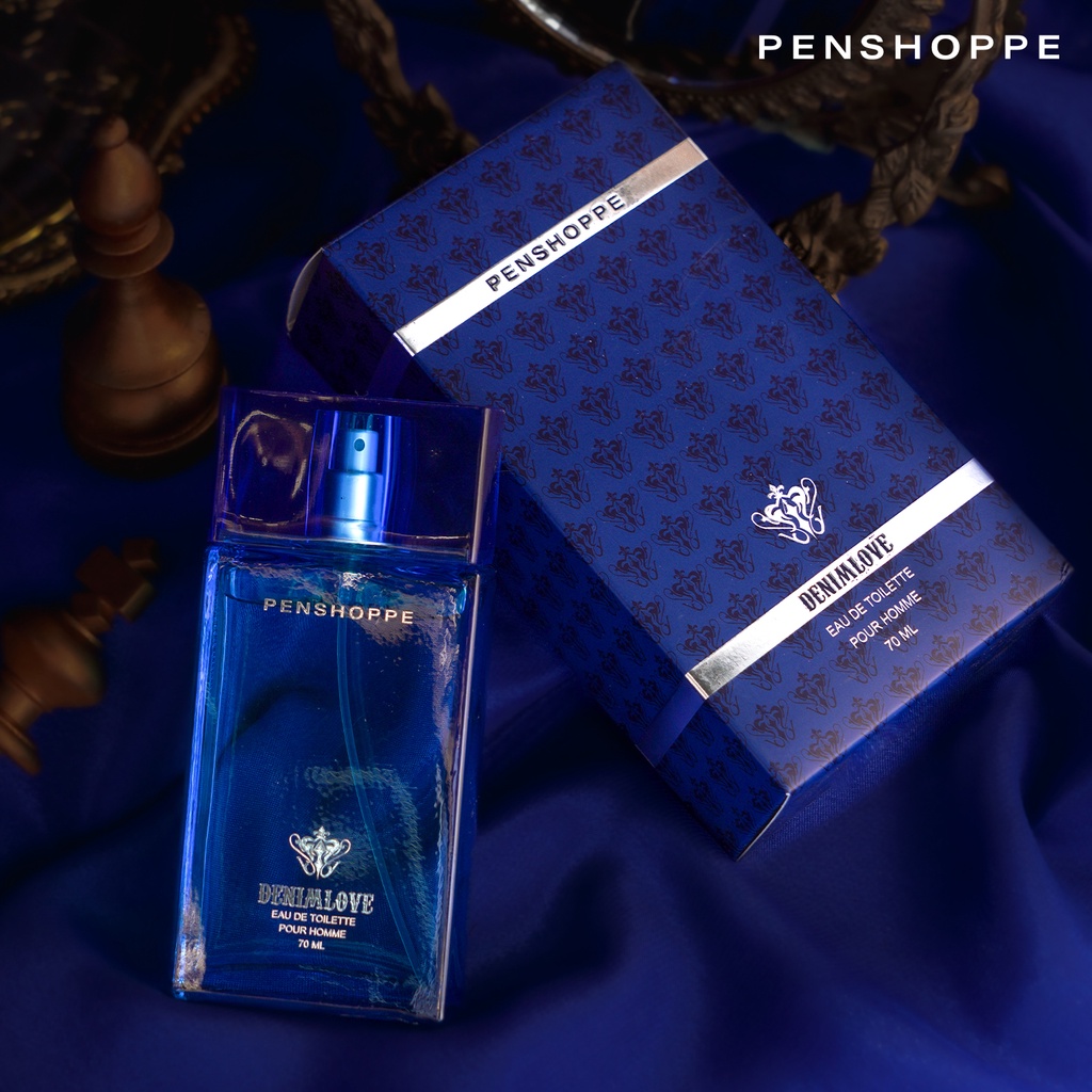 Penshoppe Denim Love Eau De Toilette For Men 70ML (Blue) | Shopee ...