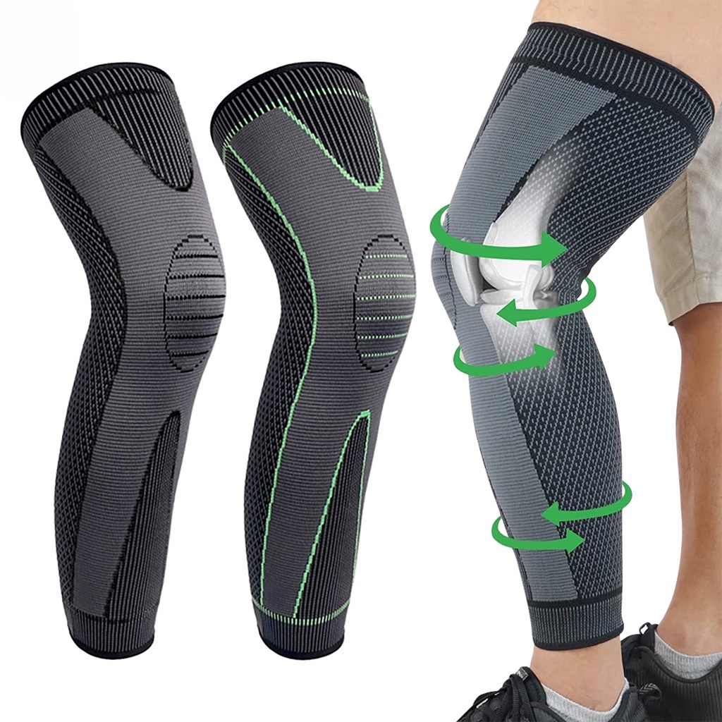 Thermal Orthopedic Compression Knee Pad for Pain Relief Sport Full Leg