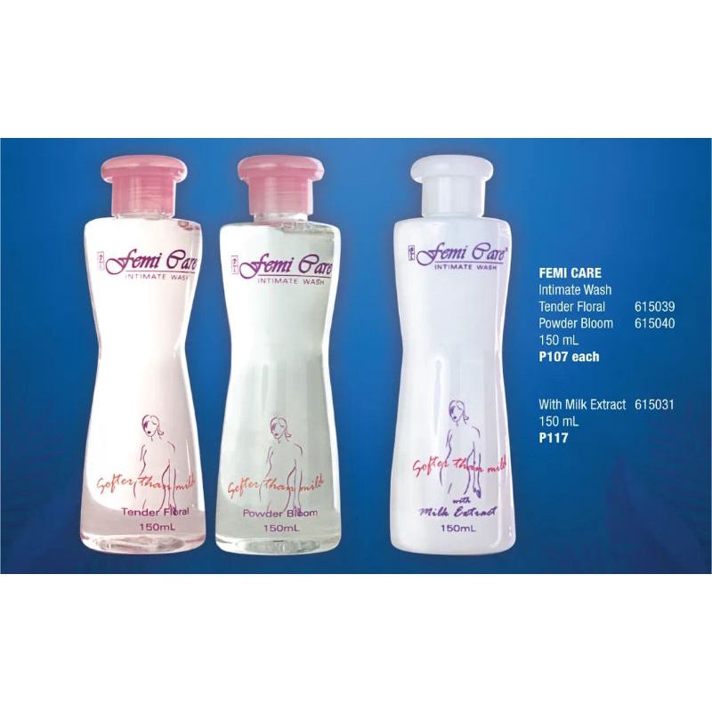 FEMI CARE Intimate Wash with PH4 (3) Scents from Personal Collection