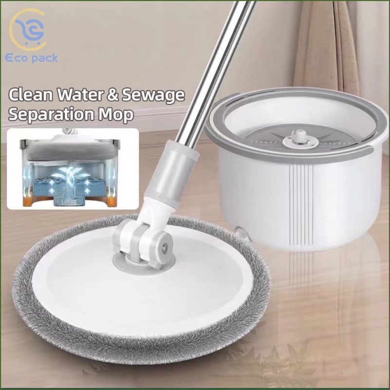 Spin Mop With Spinner and Bucket Magic Tornado Mop 360 Easy Rotating