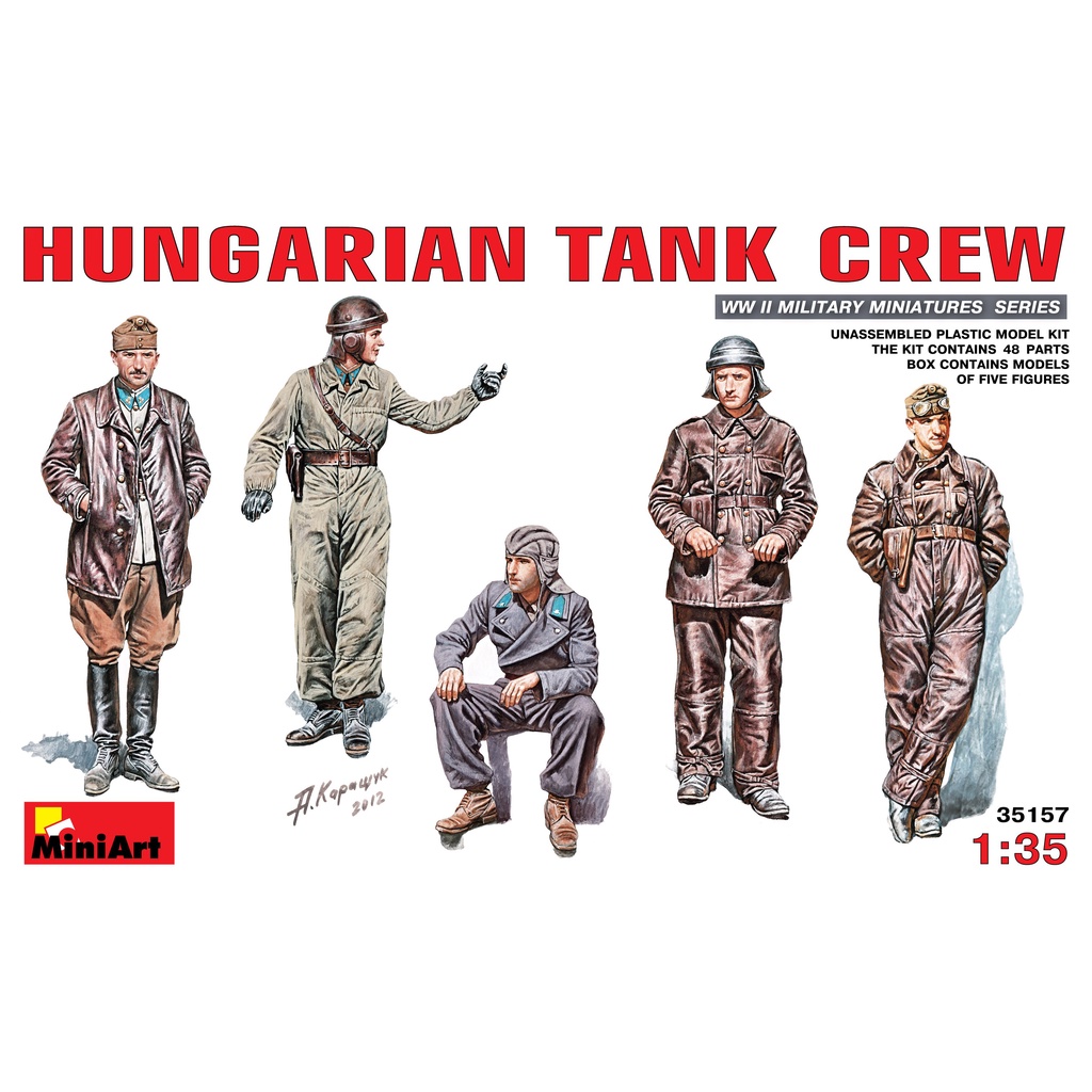 MIN35157) - Miniart 1:35 - Hungarian Tank Crew