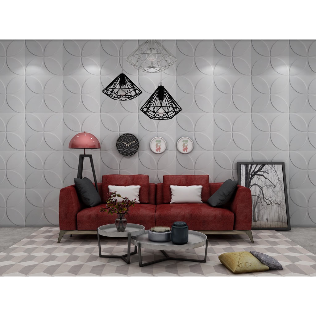 Black 3D Wallpaper Diamond Design PVC Decorative Wall Panel Mural ...