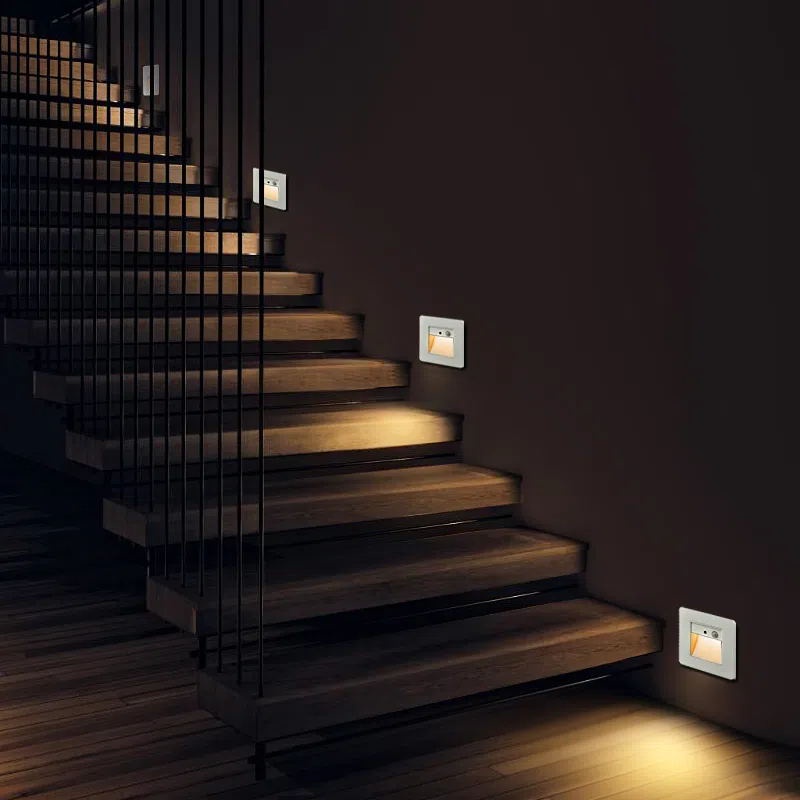 Stair Light Modern Motion Sensor Light Room Decor Aisle Staircase Step ...