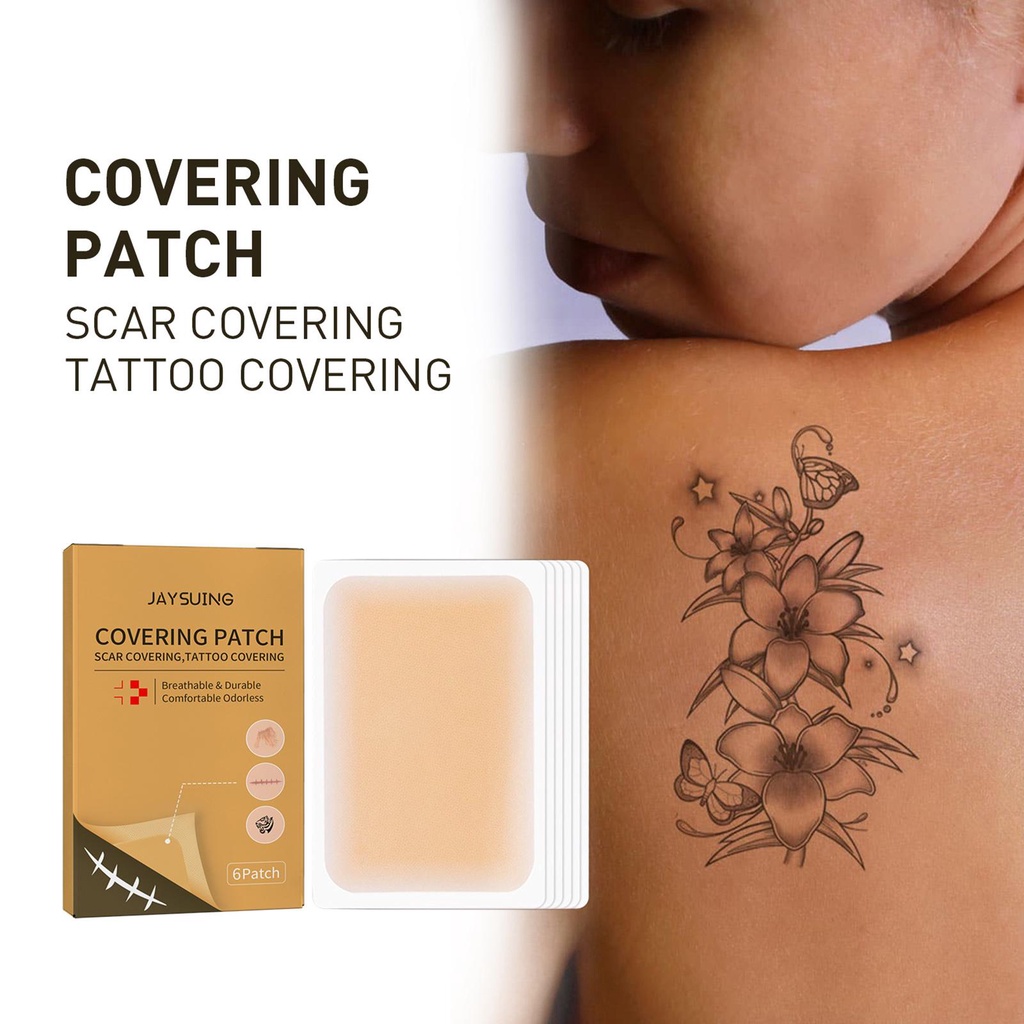 Skin Invisible Concealer Patch Sticker Breathable Tattoo Tape Scar Skin ...