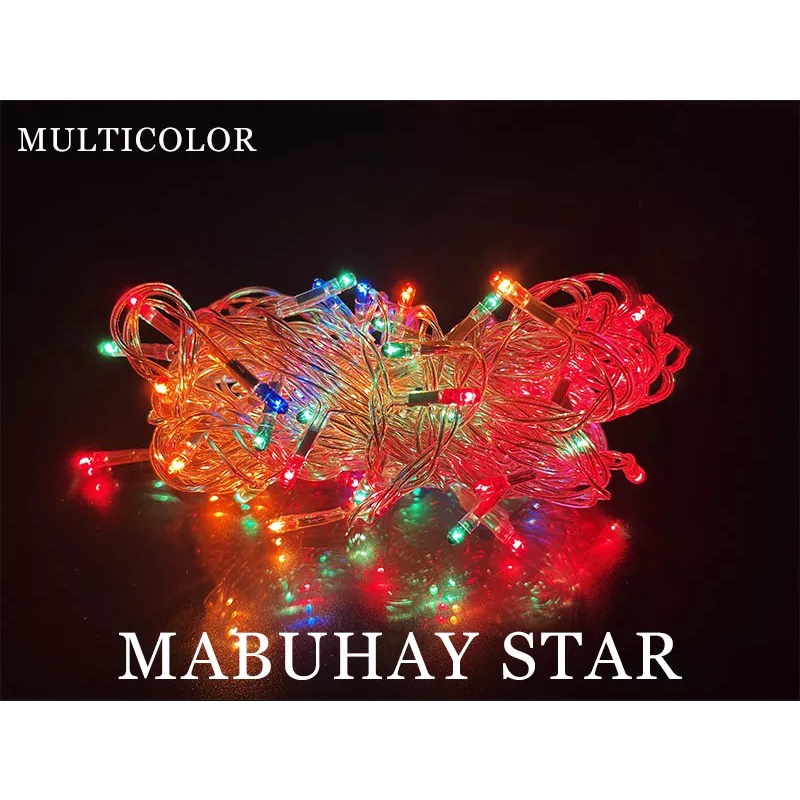 80 LED MABUHAY STAR CHRISTMAS RICE LIGHT Shopee Philippines