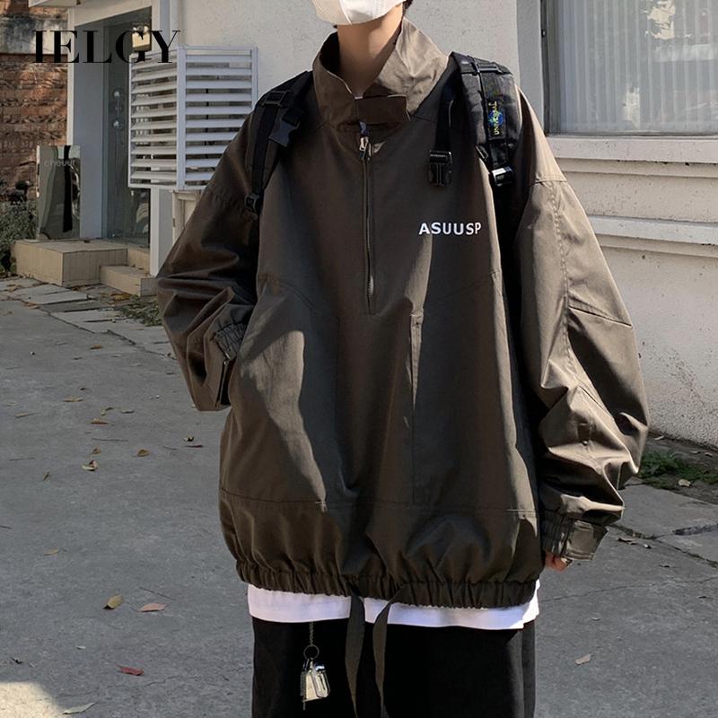 Turtleneck windbreaker sale