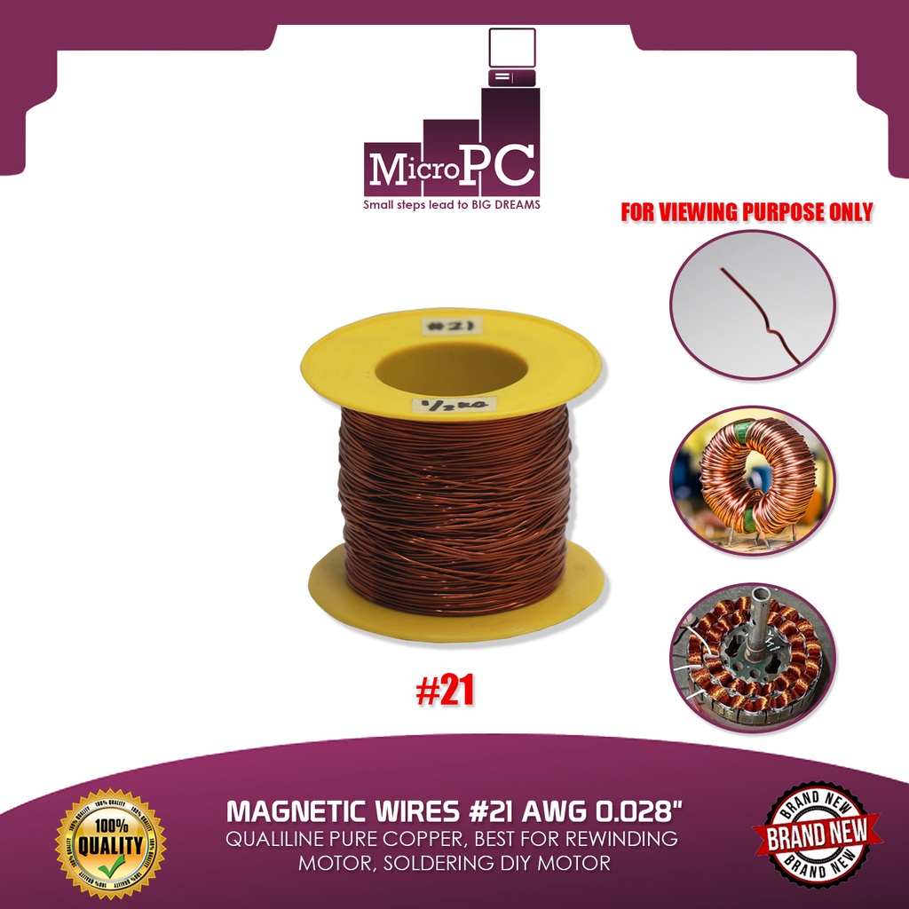WIRES 21 AWG 0.028", QUALILINE PURE COPPER, BEST FOR
