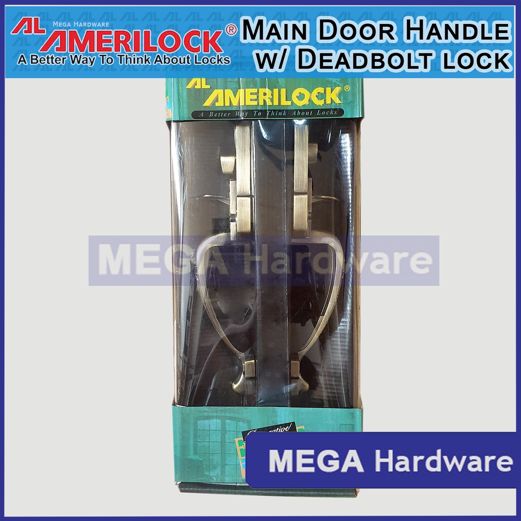 AMERILOCK Door Knob for Main Door Entrance Handle Set with Single ...