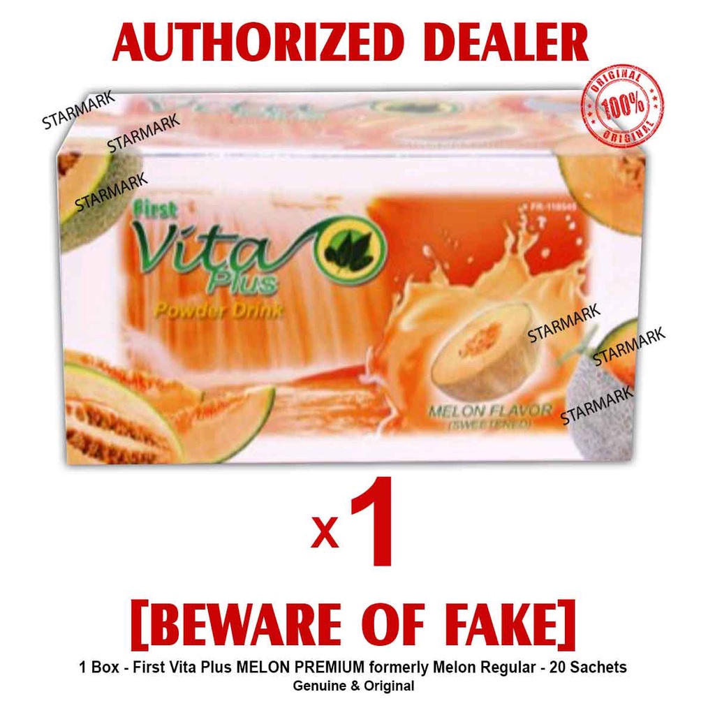 First Vita Plus MELON PREMIUM Melon Regular 20's Vitaplus Melon Premium