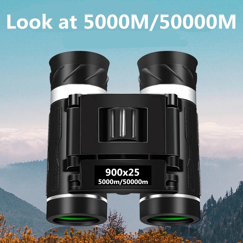 `900x25 HD 10X Powerful Binocular Long Range High Magnification Super Zoom Telescope Vision For