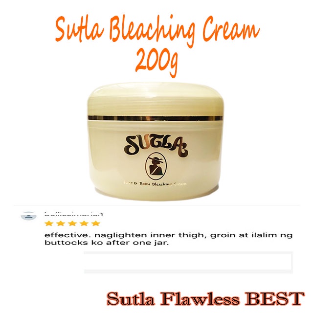 Sutla Face and Body Bleaching Cream 200g Shopee Philippines