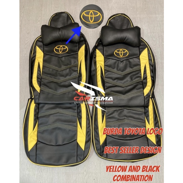 TOYOTA FORTUNER SEAT COVER 20162023 german leather seat cover Shopee