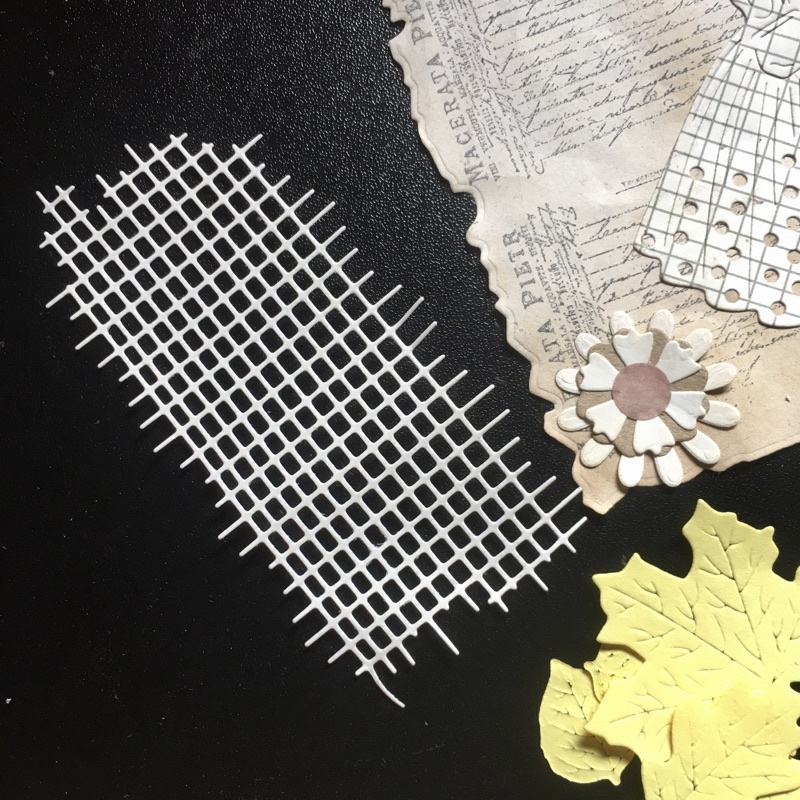 KARTEEB mesh screen paper diecuts for journaling backgrounds ...
