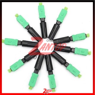 10PCS SC/APC FTTH Fiber Optic Field Fast Quick Assembly Fast Connector ...