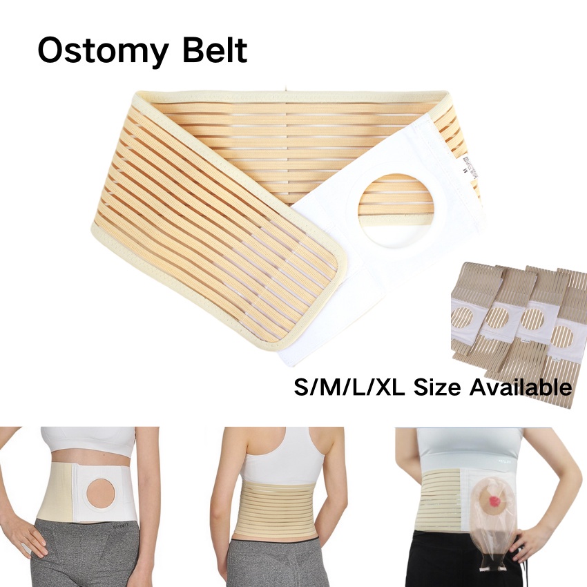 Ostomy Belt Abdominal Belt Brace Waist Support Abdominal Binder to
