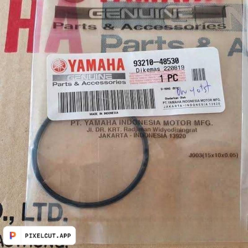 Original YAMAHA XMAX Oil FILTER Cap ORING 93210-48530 | Shopee Philippines