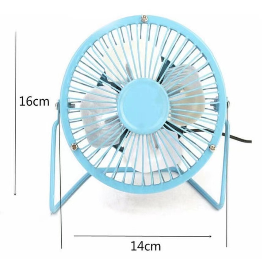 Metal Mini Fan, Folding Fan USB Fan Quiet Fan | Shopee Philippines