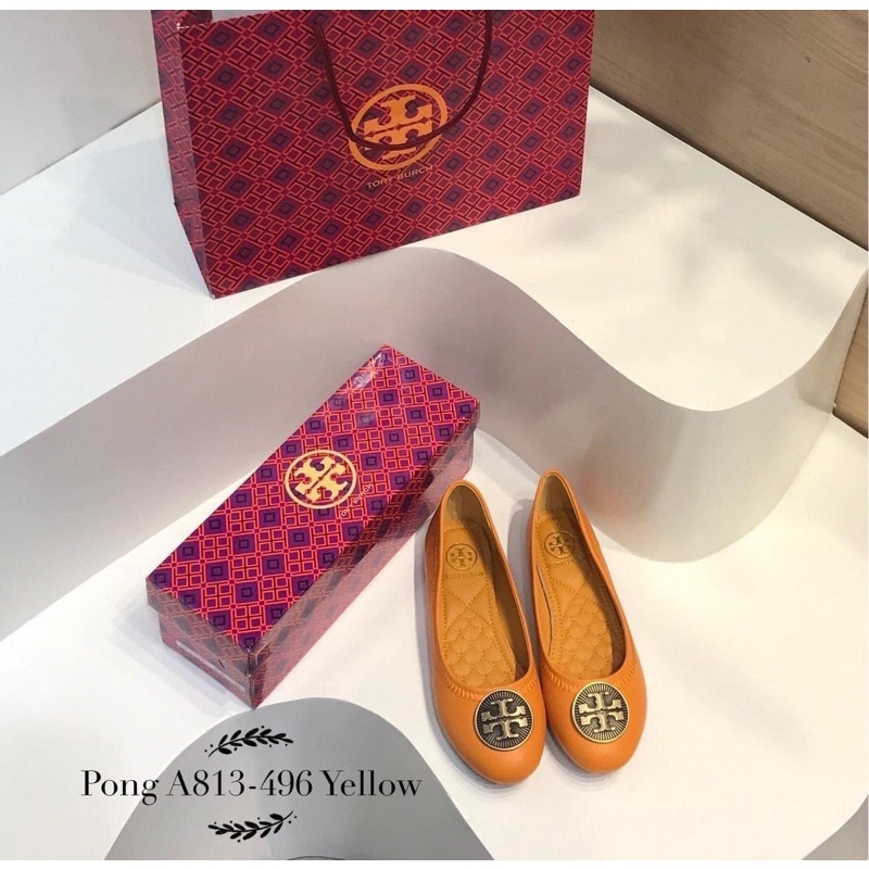New Arrival T0ry Burch Dollshoes | Shopee Philippines