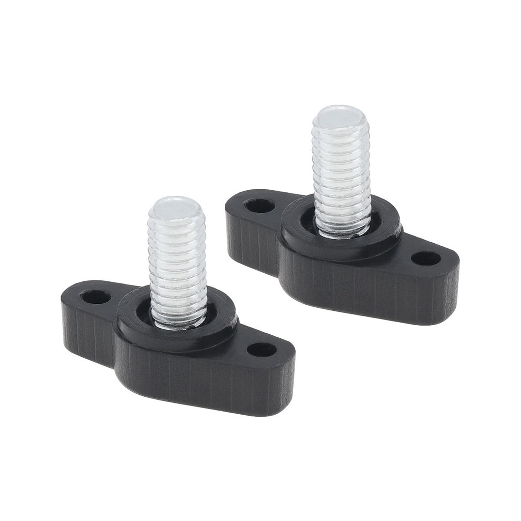2pcs M6 8-20mm Hand Knob Screw T Type Thread Clamping Handle Bolt ...