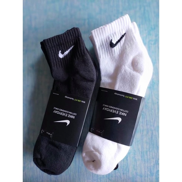 Nike Everyday Cotton Cushioned Ankle Socks 100 Original Shopee