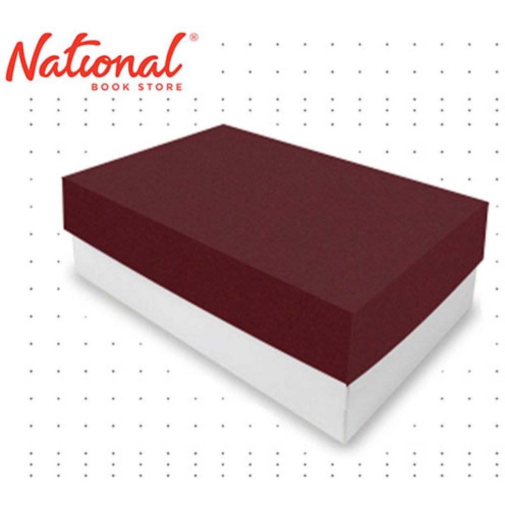 BossBox Plain Colored Gift Box 5S Carmine R1 4x6x2.75 inches 3028530 ...