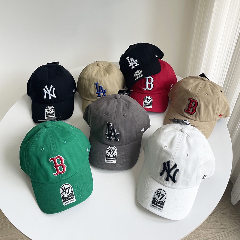 47brand New Fashion cotton Baseball Cap B NY LA Embroidery Outdoor