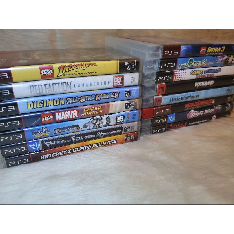 Original PS3 CD Games Preloved PS3 Games Set 3 Shopee Philippines