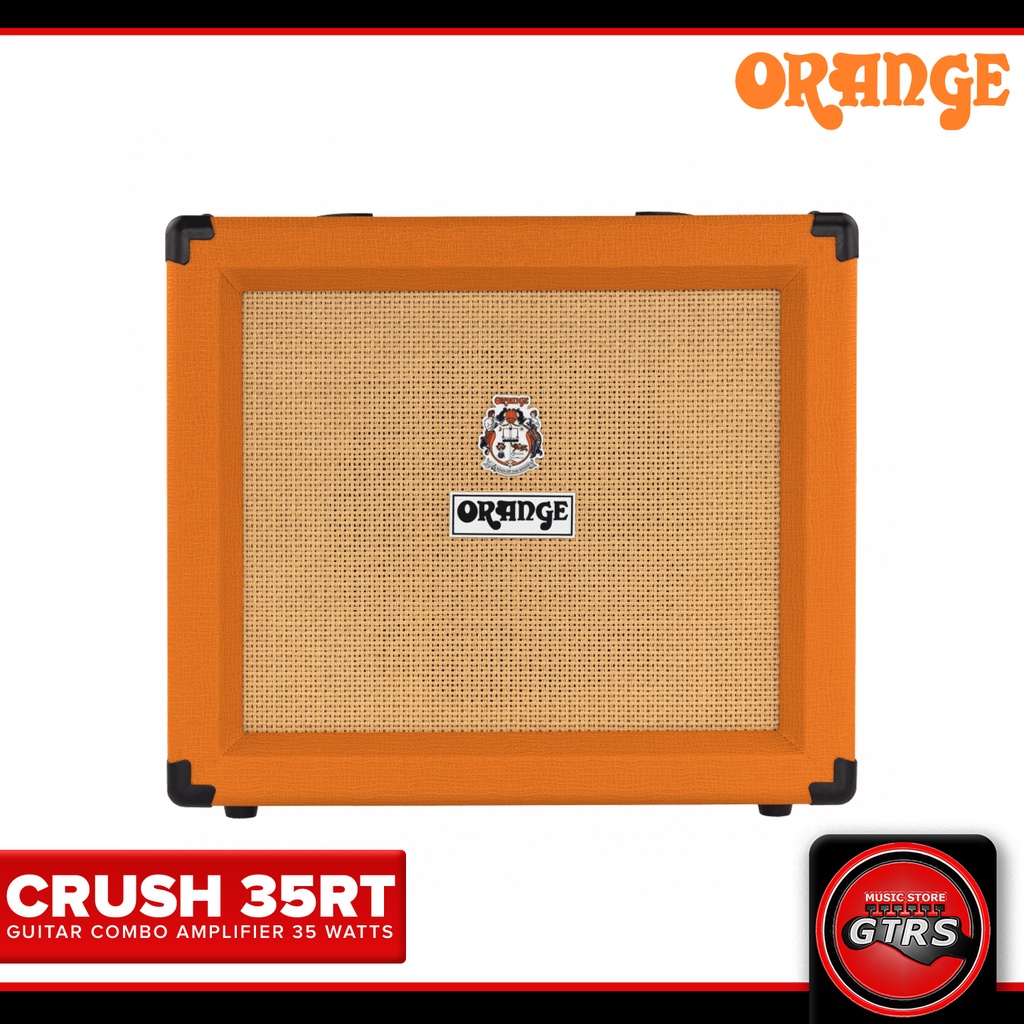 Orange Crush 35RT 35W Guitar Amplifier with Reverb and Tuner | Shopee ...