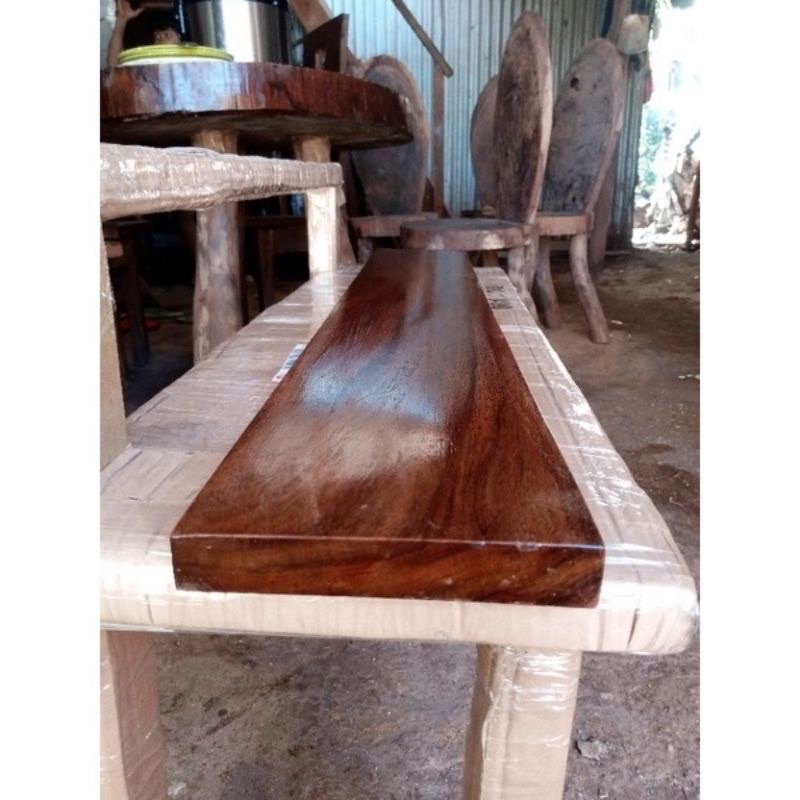 1” x 6” x 5ft Wood Planks / Plain Board Magkuno ( Iron Wood ) Shopee