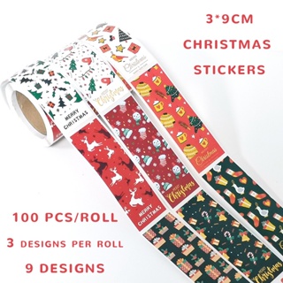 Christmas Theme Stickers Waterproof Holiday Stickers Holiday Gifts For Kids  And Teens Xmas Party Favorite