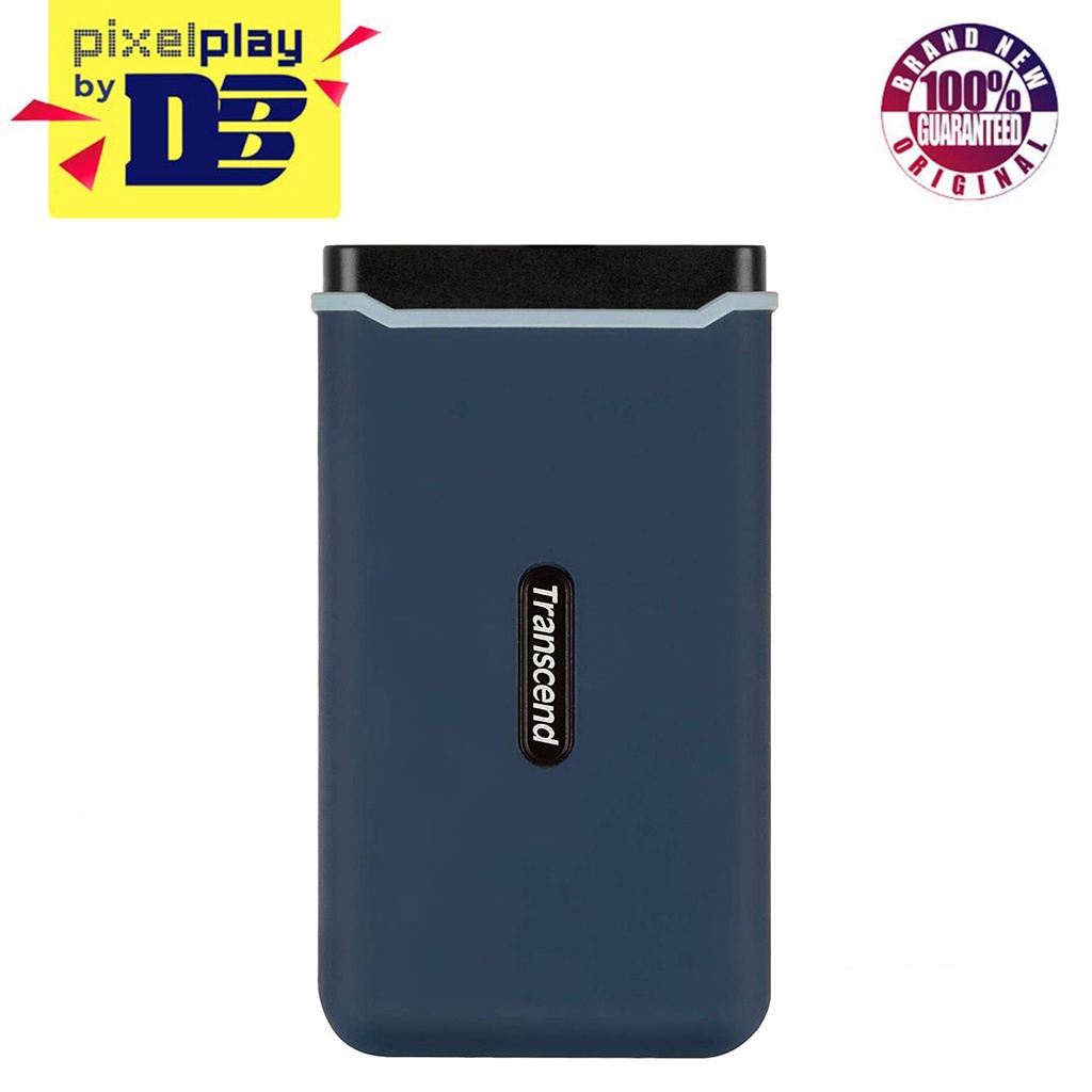 Transcend 1tb Esd370c Usb 31 Gen 2 Type C Portable Ssd Navy Blue Ts1tesd370c Shopee 6151