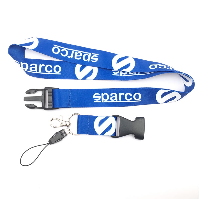 New Design For SPARCO Badges Mobile Phone Lanyard Key Ring Sling Badge ...