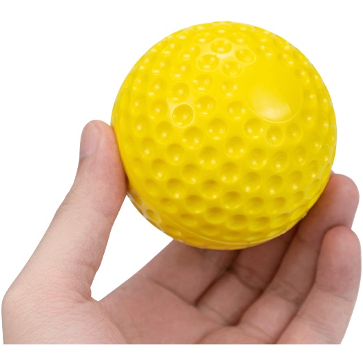 PROSPEC 12in Dimpled Softball Ball (Yellow) Shopee Philippines