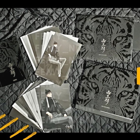 BL Lezhin Black Tiger Goods Set (Postcards + Calendar + Posters