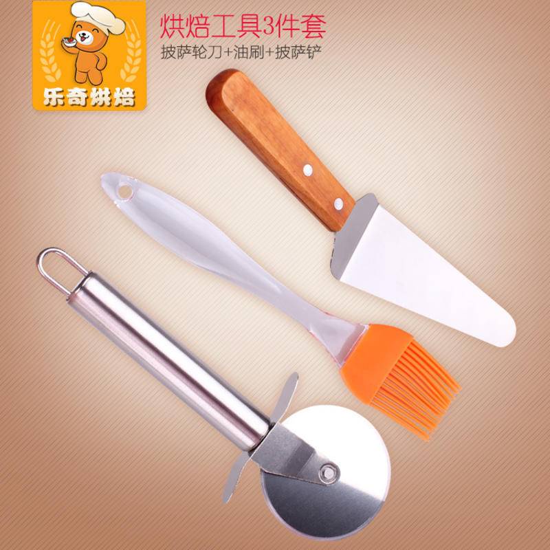 Baking tools hindi kinakalawang na asero pizza kutsilyo pala tool hob