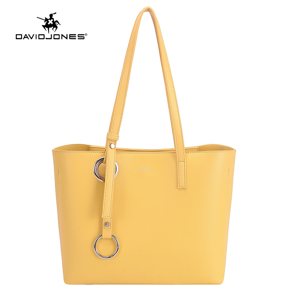 David Jones Paris Tote Shoulder Bag For Woman With Compartment For School 2023 Fashion Collection Shopee Philippines
