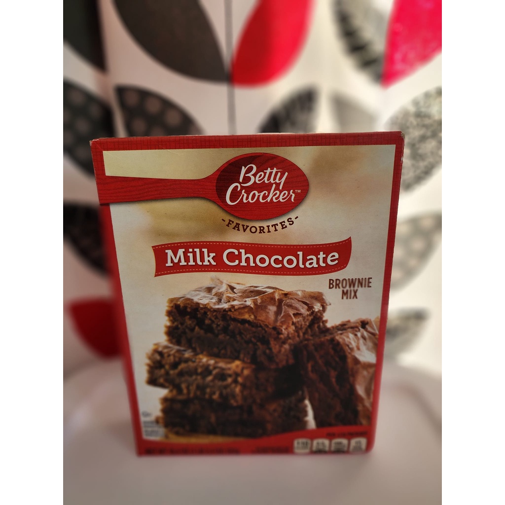 Betty Crocker Milk Chocolate Brownie Mix Shopee Philippines