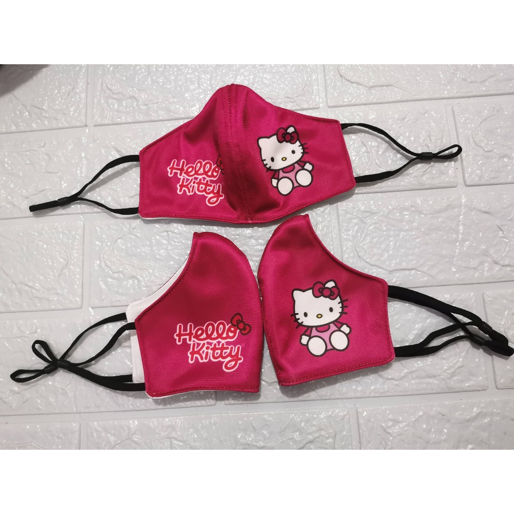 Difuzed FM105803HKT Hello Kitty-Bow Facemask (Confezione da 1
