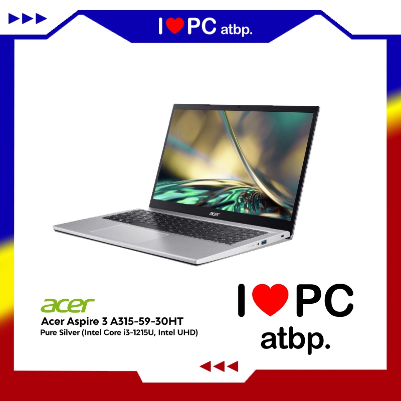 Acer Aspire 3 A315 59 30HT Pure Silver Intel Core I3 1215U 8GB 512GB