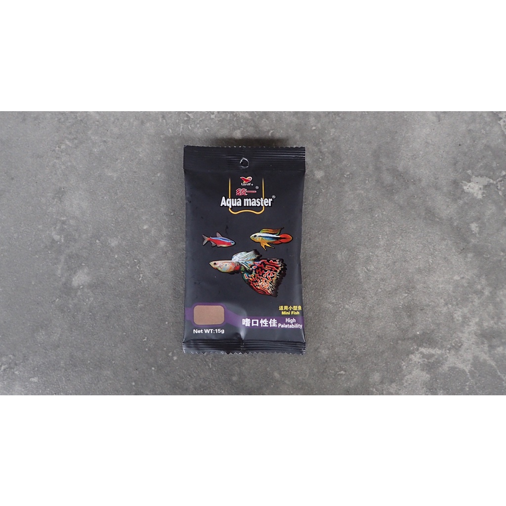 Aquamaster Mini Fish Food 15g | Shopee Philippines