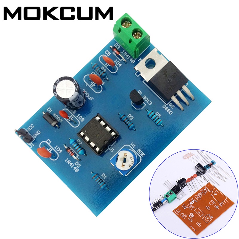 5-12V DIY Kits 555 Pulse Width Modulation Speed Regulator Controller ...