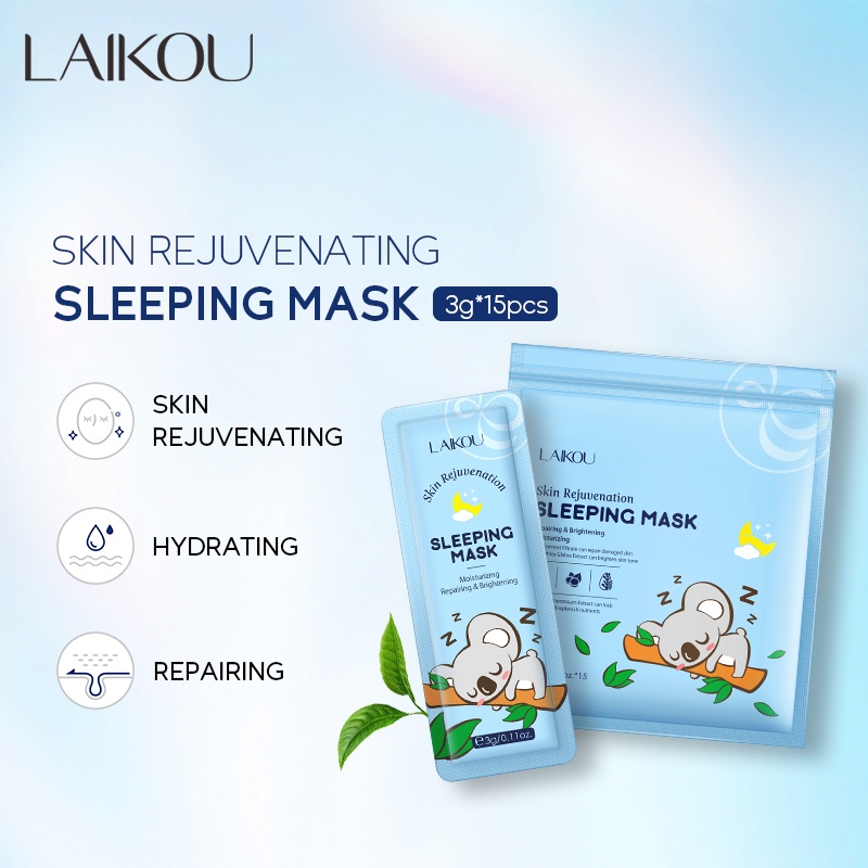 LAIKOU Skin Rejuvenation Face Sleeping Mask Whitening Repairing Skin ...