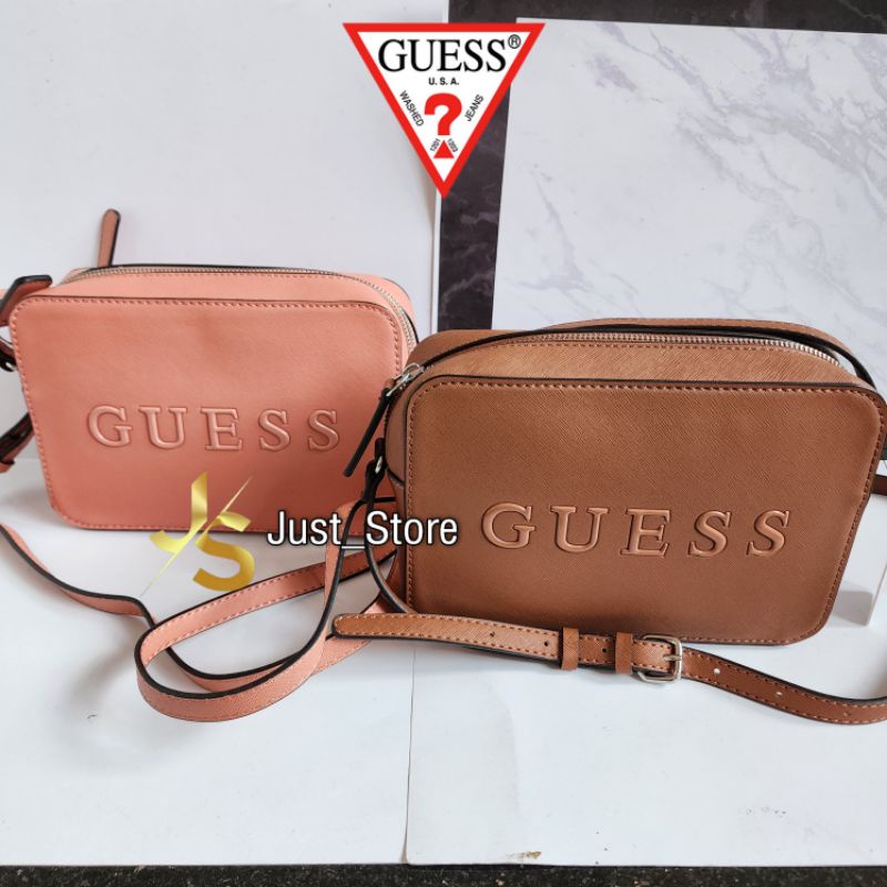 Guess Rodney Camera Crossbody Bag Shopee Philippines