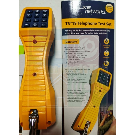 FLUKE NETWORKS TS19 Telephone Test Set Shopee Philippines