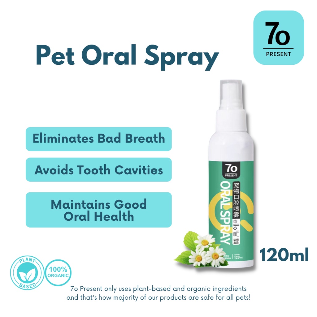 70 Present Pet Oral Spray Oral Care Spray Teeth Cleaning For Dog and