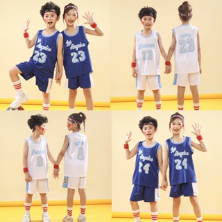 Boys' Basketball uniform sports suit James 23, Kobe 24, short