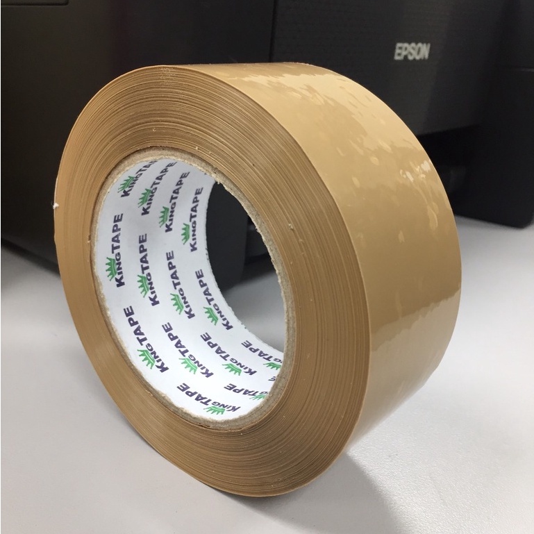 200meters Packaging Tape Clear/Tan KingTape Brand High-Quality | Shopee ...