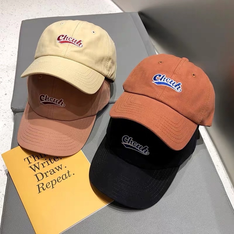 RAINBOWCO Chcuh Korean Baseball Cap Unisex Fashion Cap For Men And Women Outdoor Sumbrero